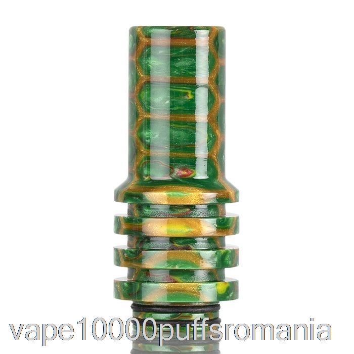 Vape Romania 810 Chimney Snakeskin Drip Tip Verde